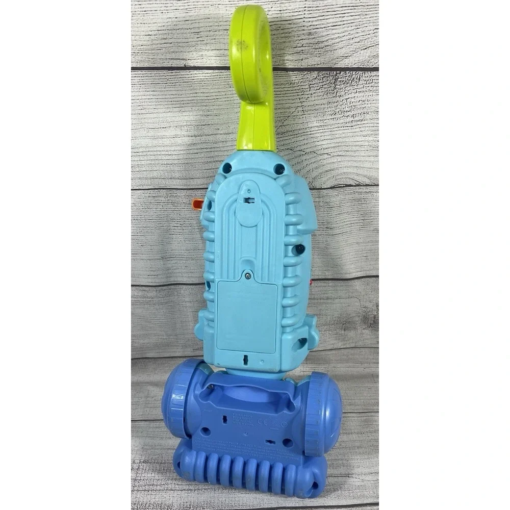 Fisher Price Laugh & Learn Vacuum Blue Lights Sounds Toddler Toy